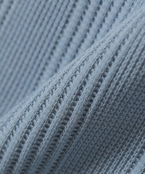SHIPS / シップス カットソー（半袖以外） | SHIPS Colors:〈手洗い可能〉変形ワッフル Vネック プルオーバー | 詳細7