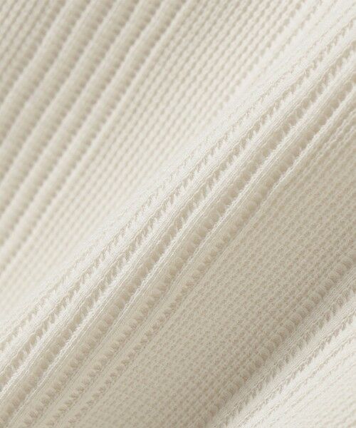 SHIPS / シップス カットソー（半袖以外） | SHIPS Colors:〈手洗い可能〉変形ワッフル ヘンリーネック プルオーバー | 詳細6