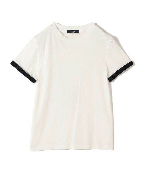 SHIPS / シップス Tシャツ | SHIPS Colors:〈手洗い可能〉シアー ドライ タッチ バイカラー TEE◇ | 詳細1