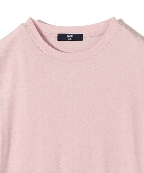 SHIPS / シップス Tシャツ | 《予約》SHIPS Colors:〈手洗い可能〉シアー ドライ タッチ バイカラー TEE◆ | 詳細5