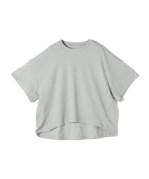 SHIPS / シップス Tシャツ | SHIPS Colors:〈手洗い可能〉スムース 2WAYスリーブ ニュアンス TEE◇ | 詳細1