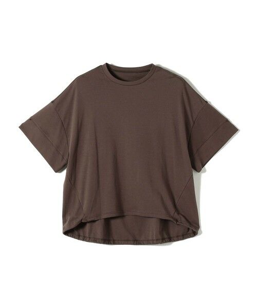 SHIPS / シップス Tシャツ | SHIPS Colors:〈手洗い可能〉スムース 2WAYスリーブ ニュアンス TEE◇ | 詳細14