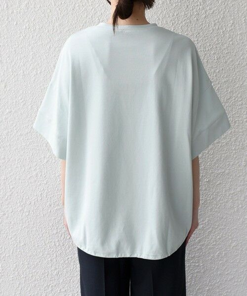 SHIPS / シップス Tシャツ | 《予約》SHIPS Colors:〈手洗い可能〉スムース 2WAYスリーブ ニュアンス TEE◆ | 詳細25