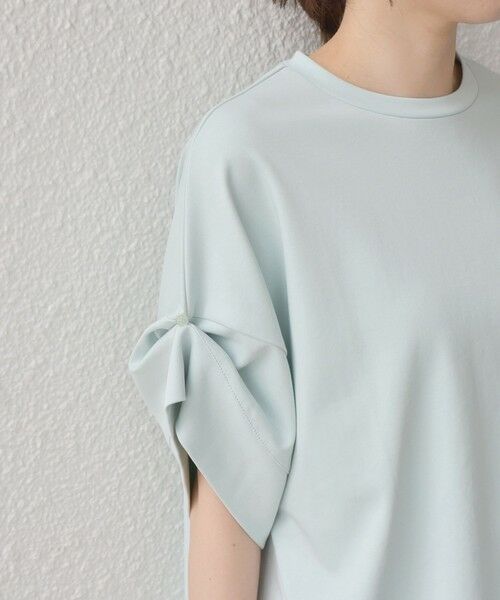 SHIPS / シップス Tシャツ | 《予約》SHIPS Colors:〈手洗い可能〉スムース 2WAYスリーブ ニュアンス TEE◆ | 詳細28