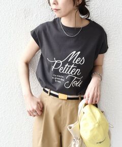 SHIPS / シップス Tシャツ | SHIPS Colors:〈接触冷感・UVカット〉26SS フレンチスリーブ ロゴT