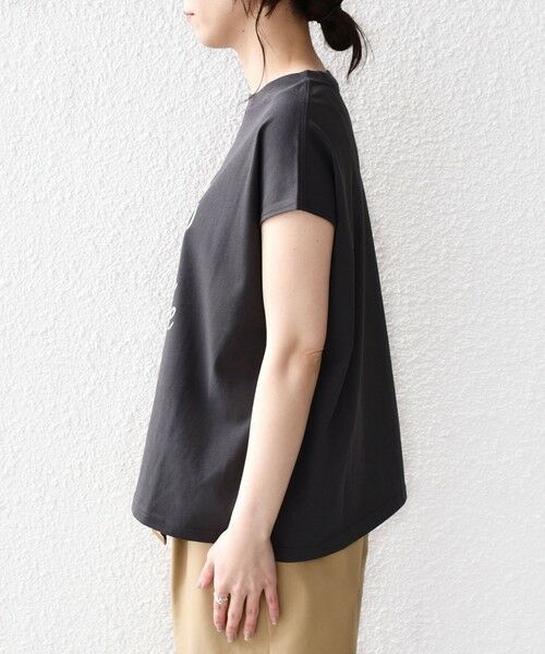 SHIPS / シップス Tシャツ | SHIPS Colors:〈接触冷感・UVカット〉26SS フレンチスリーブ ロゴT | 詳細20