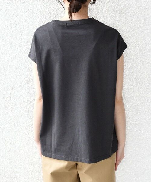 SHIPS / シップス Tシャツ | SHIPS Colors:〈接触冷感・UVカット〉26SS フレンチスリーブ ロゴT | 詳細21