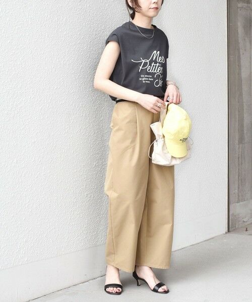 SHIPS / シップス Tシャツ | SHIPS Colors:〈接触冷感・UVカット〉26SS フレンチスリーブ ロゴT | 詳細26