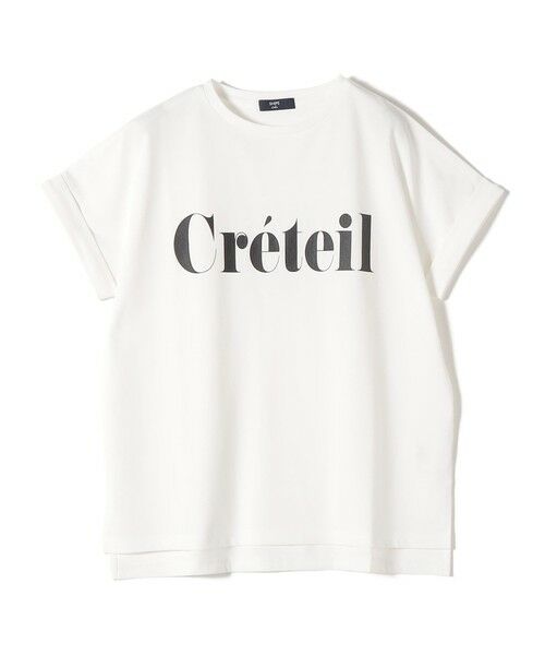 SHIPS / シップス Tシャツ | 《一部追加・新色予約》SHIPS Colors:〈接触冷感・UVカット〉ビッグロゴ ドルマン Tシャツ◆ | 詳細1