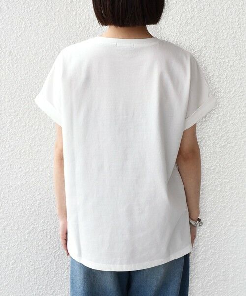 SHIPS / シップス Tシャツ | 《一部追加・新色予約》SHIPS Colors:〈接触冷感・UVカット〉ビッグロゴ ドルマン Tシャツ◆ | 詳細5