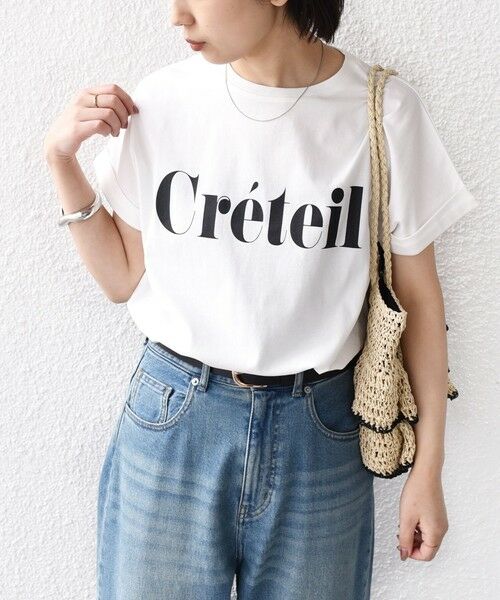 SHIPS / シップス Tシャツ | SHIPS Colors:〈接触冷感・UVカット〉ビッグロゴ ドルマン Tシャツ | 詳細8