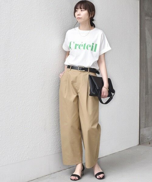 SHIPS / シップス Tシャツ | 《一部追加・新色予約》SHIPS Colors:〈接触冷感・UVカット〉ビッグロゴ ドルマン Tシャツ◆ | 詳細12