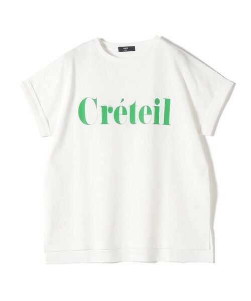 SHIPS / シップス Tシャツ | SHIPS Colors:〈接触冷感・UVカット〉ビッグロゴ ドルマン Tシャツ | 詳細10