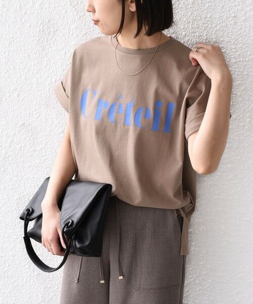 SHIPS / シップス Tシャツ | 《一部追加・新色予約》SHIPS Colors:〈接触冷感・UVカット〉ビッグロゴ ドルマン Tシャツ◆ | 詳細24