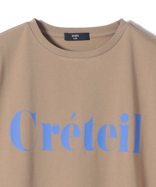 SHIPS / シップス Tシャツ | SHIPS Colors:〈接触冷感・UVカット〉ビッグロゴ ドルマン Tシャツ | 詳細20
