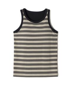 SHIPS / シップス タンクトップ | 《予約》SHIPS Colors:〈手洗い可能〉ボーダー カップ タンクトップ◆