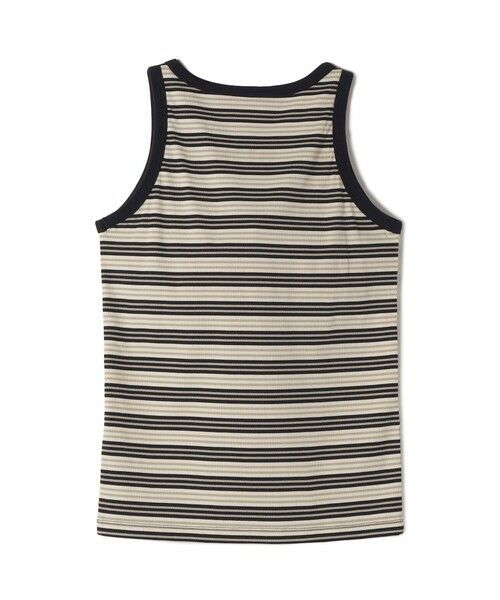 SHIPS / シップス タンクトップ | 《予約》SHIPS Colors:〈手洗い可能〉ボーダー カップ タンクトップ◆ | 詳細1