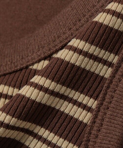 SHIPS / シップス タンクトップ | 《予約》SHIPS Colors:〈手洗い可能〉ボーダー カップ タンクトップ◆ | 詳細6