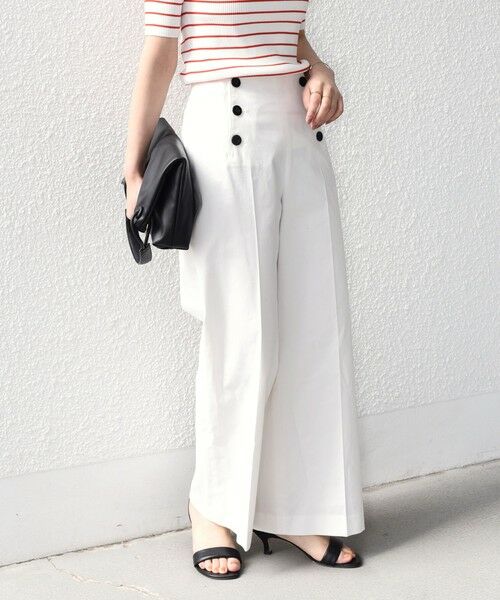 SHIPS / シップス その他パンツ | 《予約》SHIPS Colors:〈洗濯機可能〉オックス マリンパンツ◆（オフホワイト）