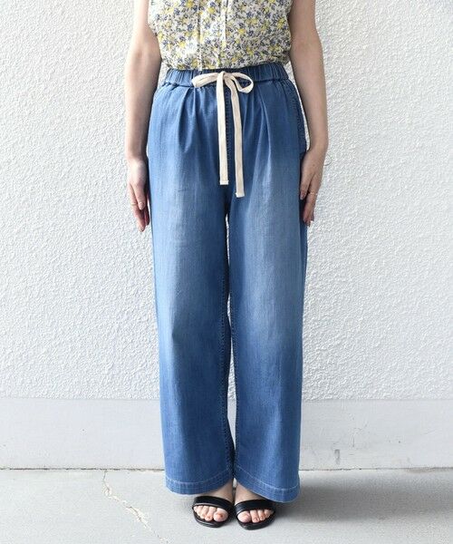 SHIPS / シップス デニムパンツ | 《予約》SHIPS Colors:〈洗濯機可能〉ファンクション デニム イージー パンツ◆ | 詳細10