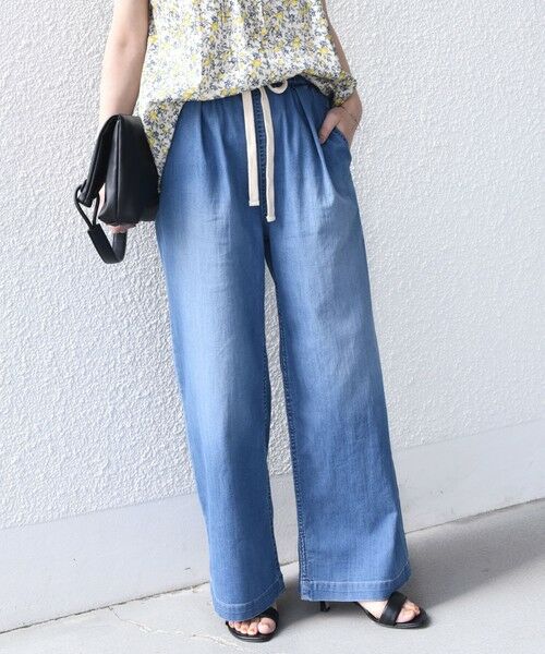 SHIPS / シップス デニムパンツ | 《予約》SHIPS Colors:〈洗濯機可能〉ファンクション デニム イージー パンツ◆ | 詳細15