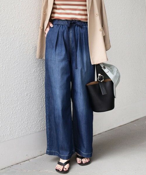 SHIPS / シップス デニムパンツ | 《予約》SHIPS Colors:〈洗濯機可能〉ファンクション デニム イージー パンツ◆ | 詳細24