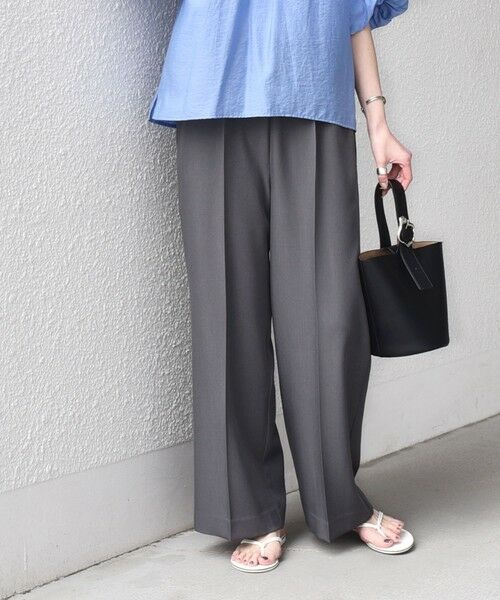 SHIPS / シップス その他パンツ | 《予約》SHIPS Colors:〈手洗い可能〉PL/PU ゴム パンツ◆ | 詳細11