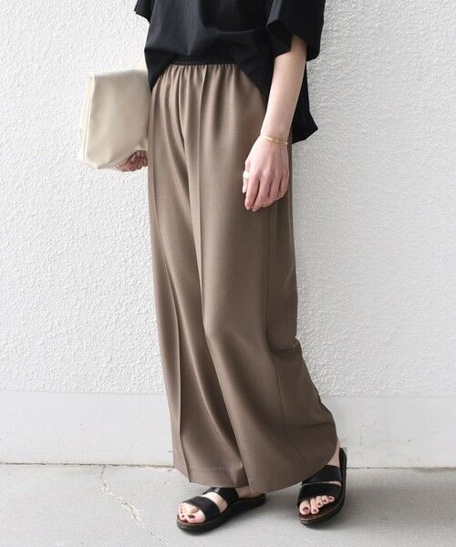 SHIPS / シップス その他パンツ | 《予約》SHIPS Colors:〈手洗い可能〉PL/PU ゴム パンツ◆（カーキ）