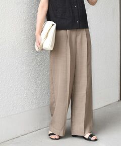 SHIPS / シップス その他パンツ | 《予約》SHIPS Colors:〈洗濯機可能〉リネン ライク イージー パンツ◆