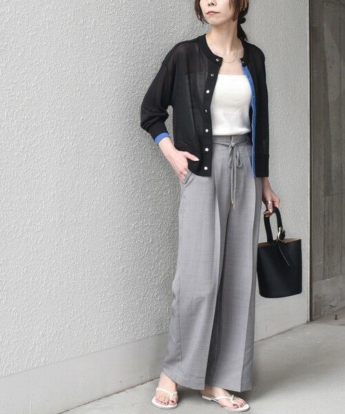 SHIPS / シップス その他パンツ | 《予約》SHIPS Colors:〈洗濯機可能〉リネン ライク イージー パンツ◆ | 詳細11