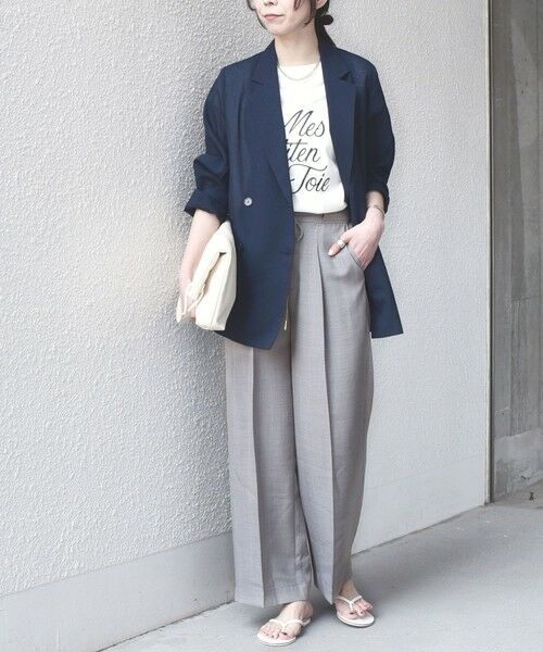 SHIPS / シップス その他パンツ | 《予約》SHIPS Colors:〈洗濯機可能〉リネン ライク イージー パンツ◆ | 詳細12