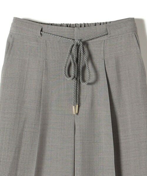 SHIPS / シップス その他パンツ | 《予約》SHIPS Colors:〈洗濯機可能〉リネン ライク イージー パンツ◆ | 詳細5