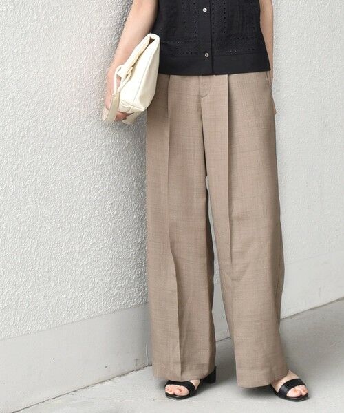 SHIPS / シップス その他パンツ | 《予約》SHIPS Colors:〈洗濯機可能〉リネン ライク イージー パンツ◆ | 詳細27