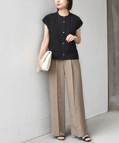 SHIPS / シップス その他パンツ | 《予約》SHIPS Colors:〈洗濯機可能〉リネン ライク イージー パンツ◆ | 詳細29