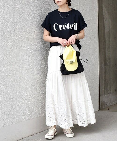 SHIPS / シップス ロング・マキシ丈スカート | SHIPS Colors:〈手洗い可能〉スカラップ レース スカート | 詳細3