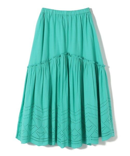 SHIPS / シップス ロング・マキシ丈スカート | SHIPS Colors:〈手洗い可能〉スカラップ レース スカート | 詳細20