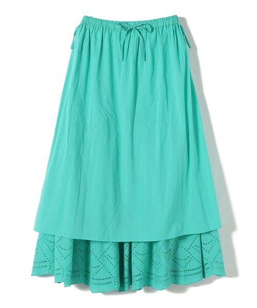 SHIPS / シップス ロング・マキシ丈スカート | SHIPS Colors:〈手洗い可能〉スカラップ レース スカート | 詳細22