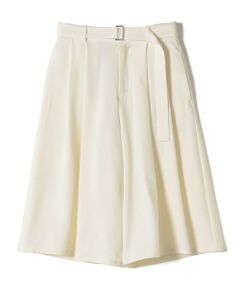 SHIPS / シップス ショート・ハーフ・半端丈パンツ | SHIPS Colors:〈洗濯機可能〉2タック ベルテッド ハーフ パンツ