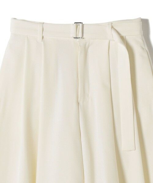 SHIPS / シップス ショート・ハーフ・半端丈パンツ | SHIPS Colors:〈洗濯機可能〉2タック ベルテッド ハーフ パンツ | 詳細5