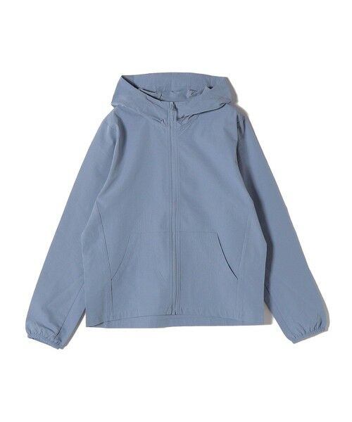 SHIPS / シップス ブルゾン | 《予約》SHIPS Colors:〈UVカット・吸水速乾・抗菌防臭〉サーパスウェーブ パーカー◆（ライトブルー）