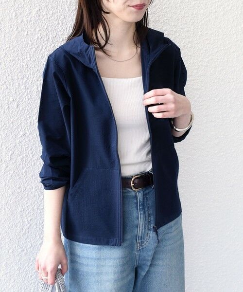 SHIPS / シップス ブルゾン | 《予約》SHIPS Colors:〈UVカット・吸水速乾・抗菌防臭〉サーパスウェーブ パーカー◆ | 詳細23
