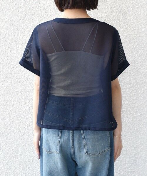 SHIPS / シップス ブルゾン | 《予約》SHIPS Colors:〈手洗い可能〉メッシュ 5分袖 ジップ ハオリ◆ | 詳細19