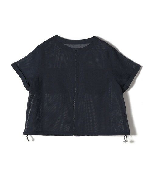 SHIPS / シップス ブルゾン | 《予約》SHIPS Colors:〈手洗い可能〉メッシュ 5分袖 ジップ ハオリ◆ | 詳細8