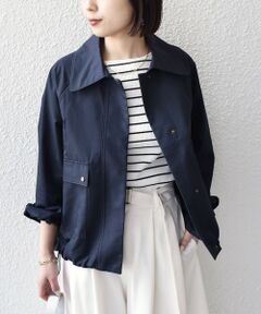 SHIPS / シップス ブルゾン | SHIPS Colors:〈手洗い可能〉TC シャンブレー ブルゾン