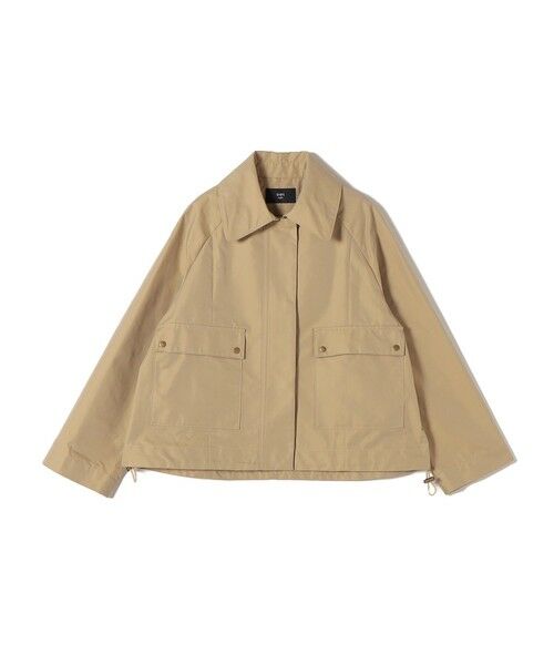 SHIPS / シップス ブルゾン | SHIPS Colors:〈手洗い可能〉TC シャンブレー ブルゾン（ベージュ）