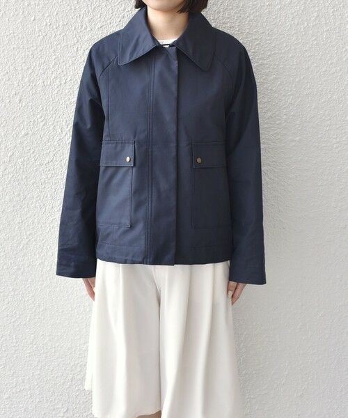 SHIPS / シップス ブルゾン | SHIPS Colors:〈手洗い可能〉TC シャンブレー ブルゾン | 詳細15