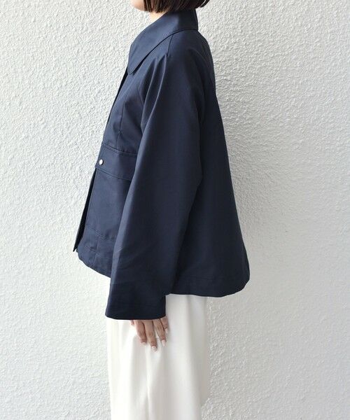 SHIPS / シップス ブルゾン | SHIPS Colors:〈手洗い可能〉TC シャンブレー ブルゾン | 詳細16