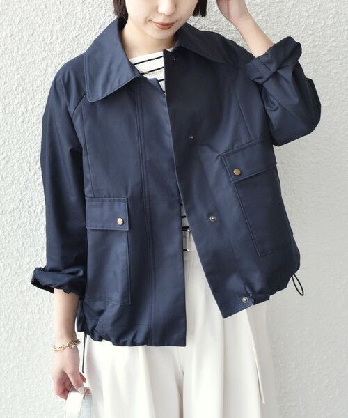 SHIPS / シップス ブルゾン | SHIPS Colors:〈手洗い可能〉TC シャンブレー ブルゾン | 詳細19