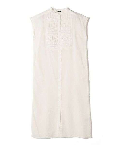 SHIPS / シップス ロング・マキシ丈ワンピース | SHIPS Colors:〈手洗い可能〉コットン ピンタック ヨーク シャツ ワンピース◇ | 詳細1