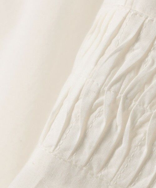 SHIPS / シップス ロング・マキシ丈ワンピース | SHIPS Colors:〈手洗い可能〉コットン ピンタック ヨーク シャツ ワンピース◇ | 詳細4